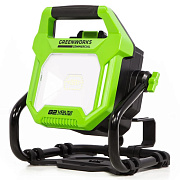 Прожектор Greenworks G82WLH с гибридным питанием, 82V / 220V, 1250/2500 лм, без АКБ и ЗУ