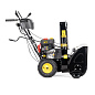 Снегоуборщик CHAMPION ST761E (7,0лс 61см 6F/2R колеса 3л 81кг эл.стартер, фара,зимн.дв)
