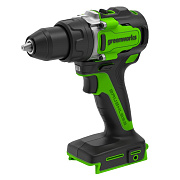 Дрель-шуруповерт акк. Greenworks GD24DD90, 24V, б/щет, 45/90Нм,2x4Ач,ЗУ,кор (3707507CUD)