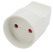 Розетка каб б/з,з/щ,10А,250В,белая TDM SQ1806-0029 *