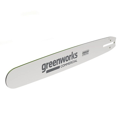 Шина для аккумуляторной цепной пилы Greenworks 82V, 45 см (18”), (2963207 3/8 1,3 68 зв.)