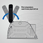 Штроборез (бороздодел) ЗУБР d 125 мм, 1600 Вт, 30 мм