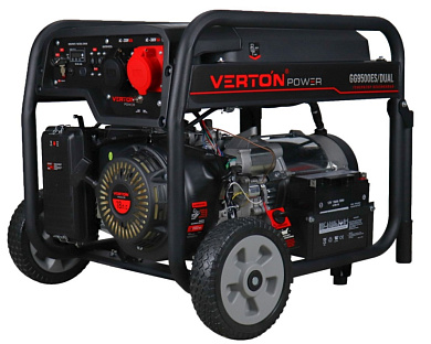 Генератор бензиновый VERTON POWER GG9500ES-3/DUAL (8,0/9.0 кВт, режим 230 В/400 В, электростартер)