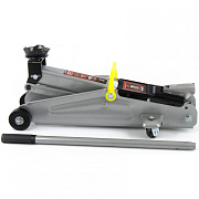 Домкрат гидравлический подкатный, 2 т, h подъема 135–385 мм, в пласт. кейсе// Matrix