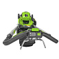 Газонокосилка аккумуляторная Greenworks GD40LM48SPK, 40V, 48 см, самоходная, бесщеточная,c 1хАКБ 4Ач