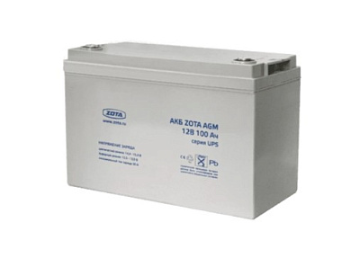 Аккумуляторная батарея ZOTA AGM 100-12