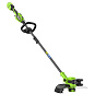 Триммер аккумуляторный Greenworks GD24LT331, 24V, 33 см, бесщеточный, с 1хАКБ 4Ач и ЗУ (2113407UB)