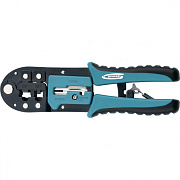 Клещи для обжима телефонных и компьютерных клемм RJ-45,6P,8P и RJ-11/12,6P,8P // Gross