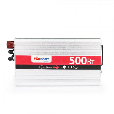 Инвертор напряжения Carfort DC 12v - AC 220v, 500w