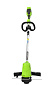 Триммер аккумуляторный Greenworks GD40LT, 40V, 38 см, с 1хАКБ 4 Ач и ЗУ (2112207UB)