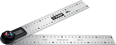 Электронный транспортир-угломер ЗУБР 300 мм