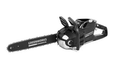Цепная пила аккумуляторная Greenworks Арт. 2007507, 82V, 46 см, бесщеточная, без АКБ и ЗУ