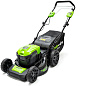 Газонокосилка аккумуляторная Greenworks GD40LM46SP, 40V, 46см, самоходная, бесщеточная, c 1хАКБ 8 Ач