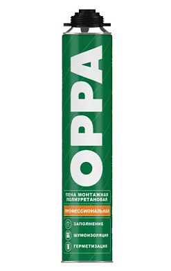 Монтажная пена OPPA всесезонная профессиональная , 750 мл
