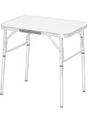 Стол складной алюминиевый, столешница МДФ 600*450*250/590 Camping// Palisad