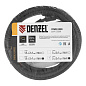 Шнур сетевой Energy Series, ПВС, 3 м, 2х1 мм, с неразборной вилкой, черный// Denzel