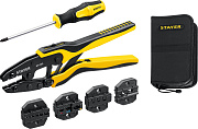 Набор пресс-клещи, 4 матрицы, в сумке чехле SP-4M STAYER Professional