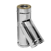 Сэндвич-тройник 135° (430/0,8мм + нерж.) D 150х210 Ferrum