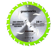 Диск пильный Ø165 мм 24T для циркулярной пилы 1501607