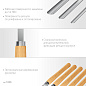 Набор ручных резцов по дереву STAYER Wood Master, 8 предм