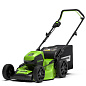 Газонокосилка аккумуляторная Greenworks GD60LM46HP 60V (46 см) с 4 А.ч. АКБ и ЗУ, арт. 2502807UB
