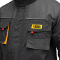 Куртка профессиональная рабочая, 65% полиэстер 35% хлопок, XL Denzel 