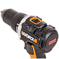 Дрель-шуруповерт аккумуляторная WORX WX102, 20В, 60Нм, бесщеточная, 2Ач х2, ЗУ, кейс