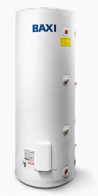 Бойлер косвенного нагрева BAXI UBC 100 напольный, одиночный змеевик, с боковым подключением