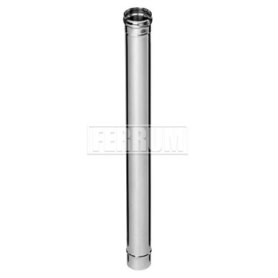 Дымоход 1,0м (430/0,8 мм) D 150 Ferrum