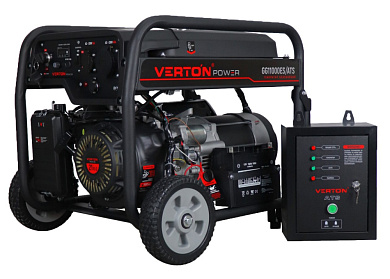 Генератор бензиновый VERTON POWER GG11000ES/ATS (9,5/10,5 кВт 230В/50 выносной блок ATS)