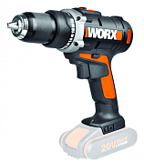 Дрель-шуруповерт аккумуляторная WORX WX183.9, 20В, без АКБ и ЗУ