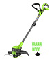 Триммер аккумуляторный Greenworks G40LT331, 40V, 33 см, без АКБ и ЗУ (2113507)