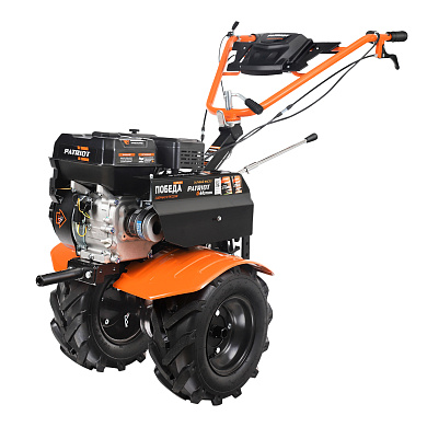 Мотоблок бензиновый Patriot Победа X-Drive с двигателем мощностью 7,0 л.с.