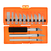 Набор резцов по дереву, пластмассовые рукоятки, 13 шт. Sparta