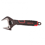 Ключ разводной, тонкие губки, фосфатированный, двухкомпонентная рукоятка, 200 мм, PRO Matrix